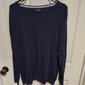Talbots 2X Blue Long Sleeve Tee Casual